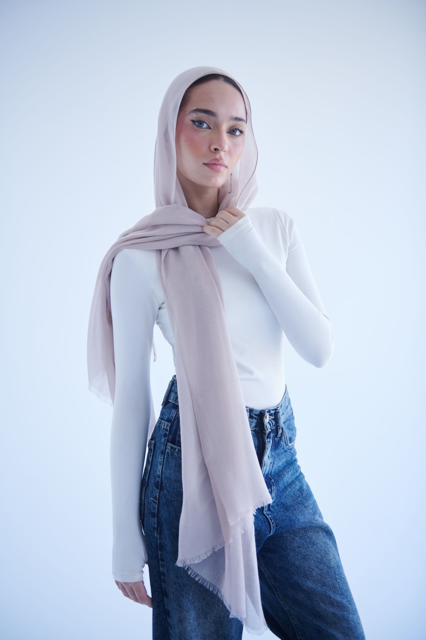 Plain linen Light nude