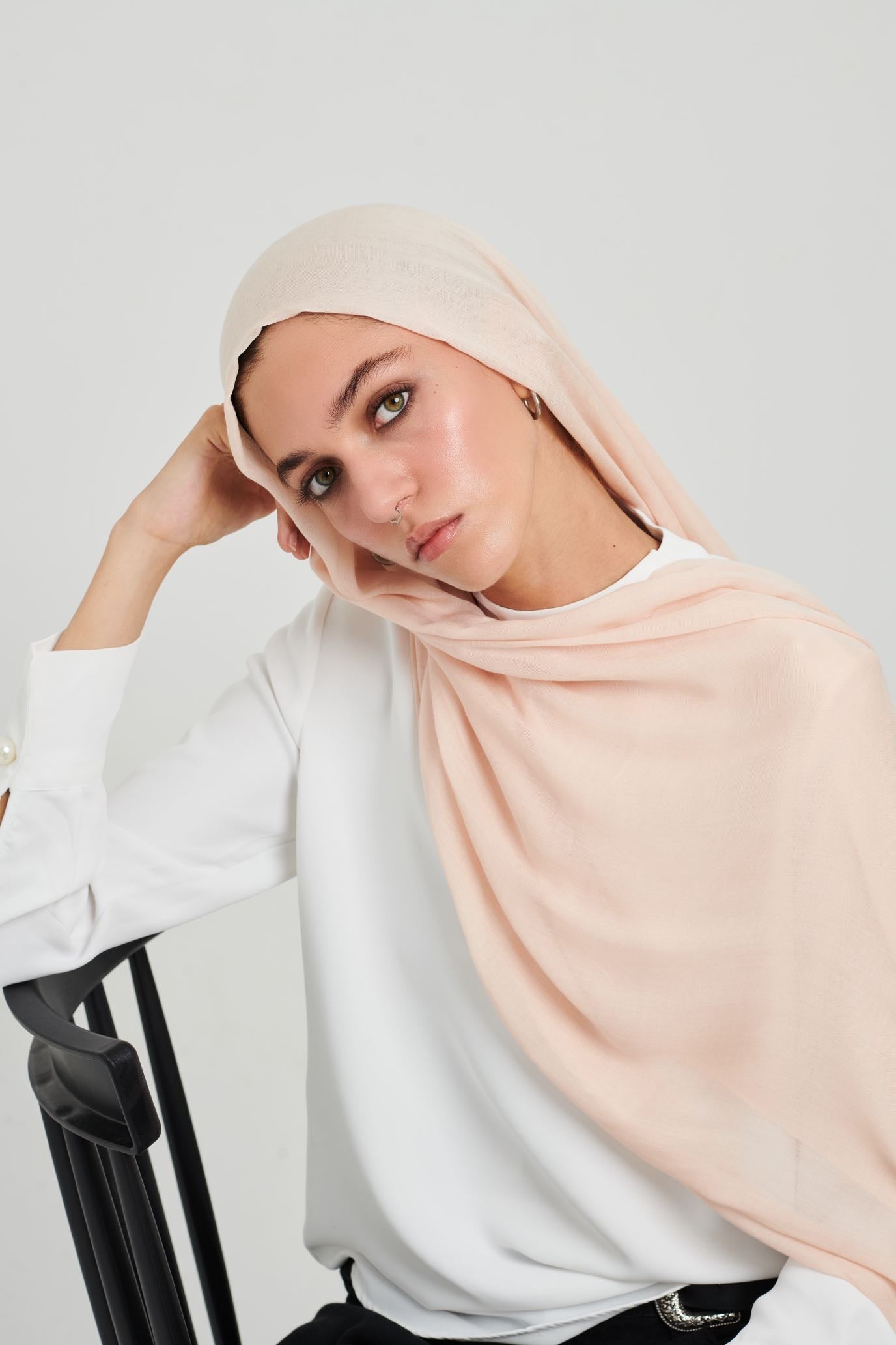 Pastel peach Woven