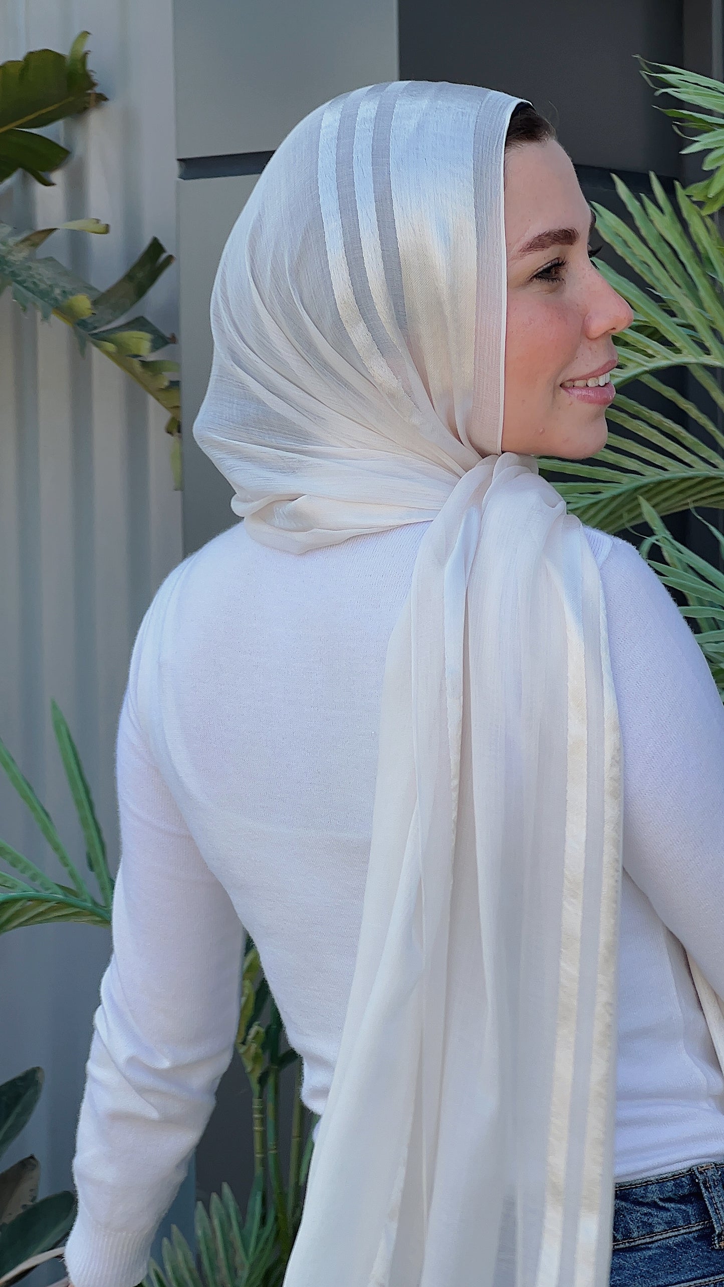 Trio satin linen