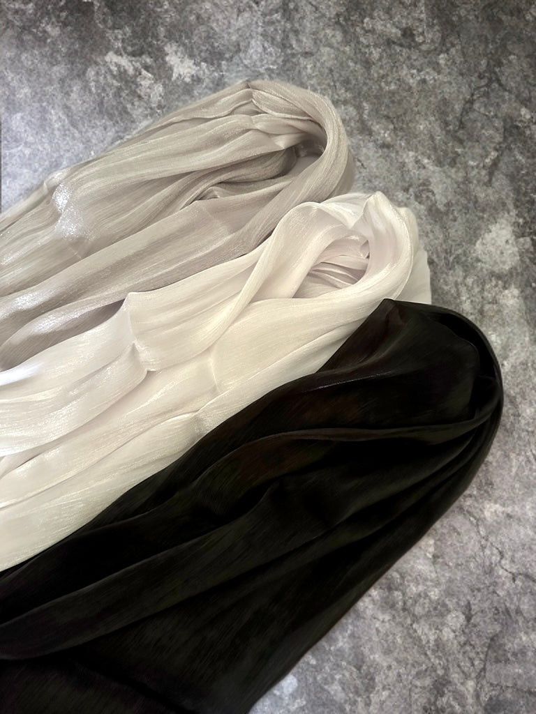 Shimmery white
