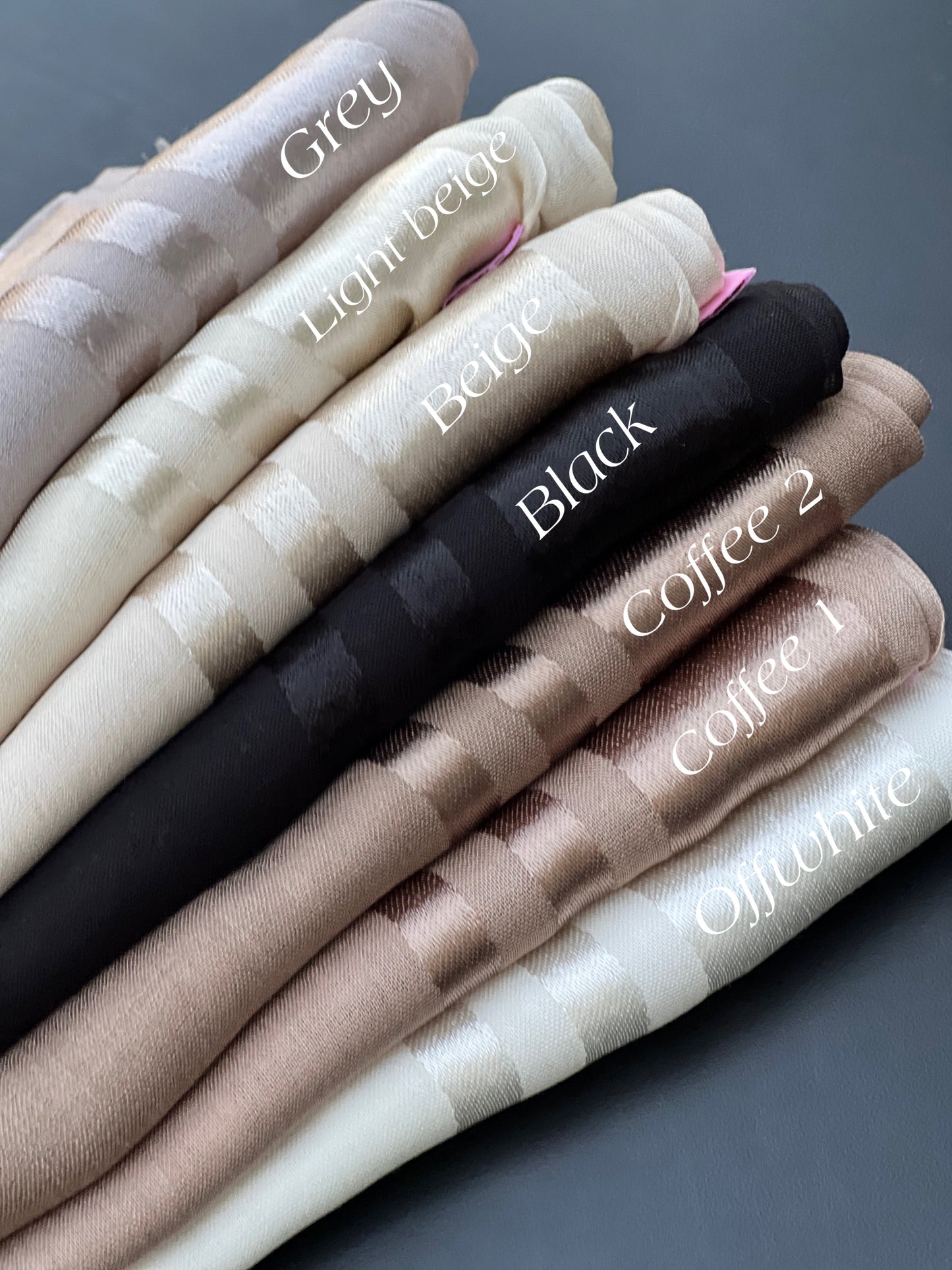 Trio satin linen