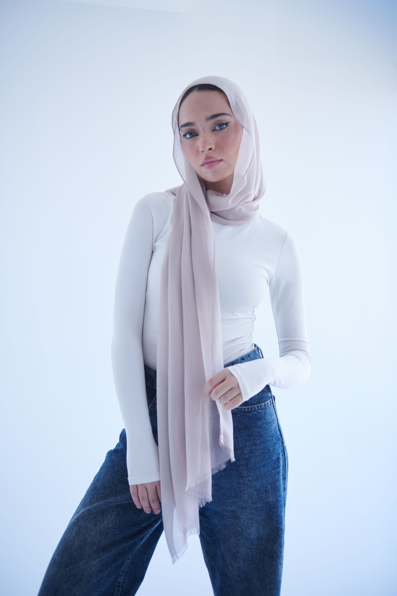 Plain linen Light nude