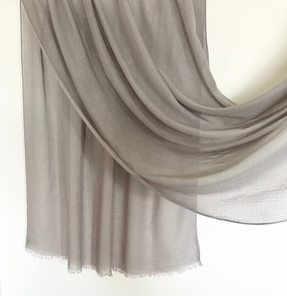 Plain Linen Scarf