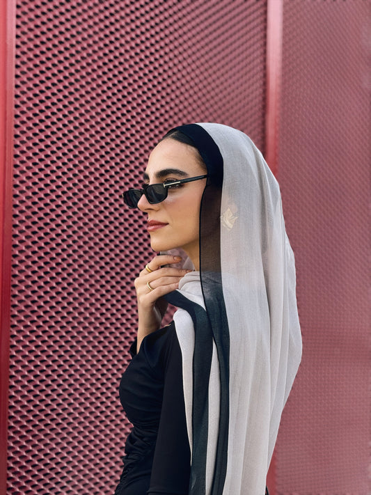 Lined Linen Scarf
