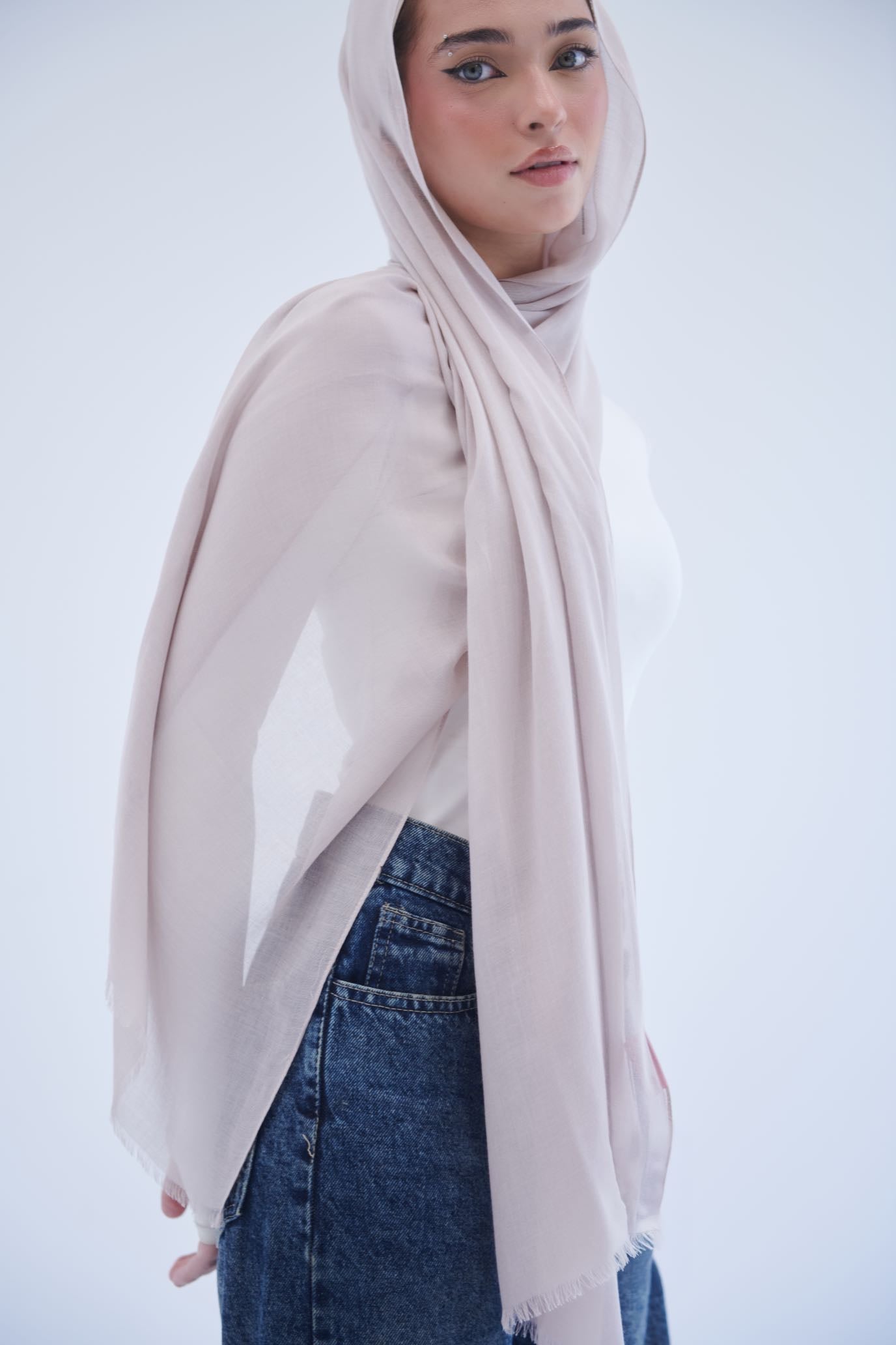 Plain linen Light nude