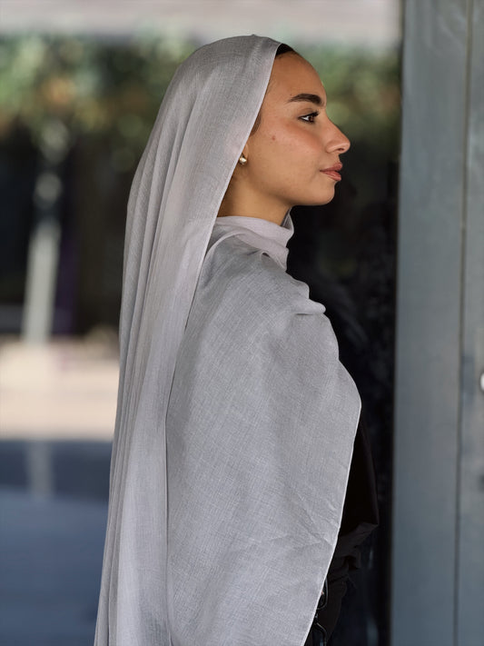 Plain linen Light greyish