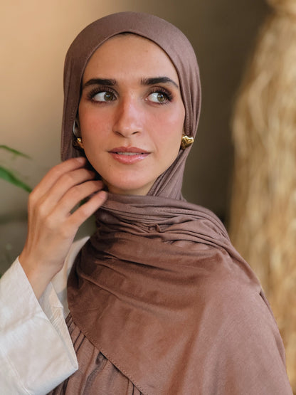 Taupe Brown Jersy