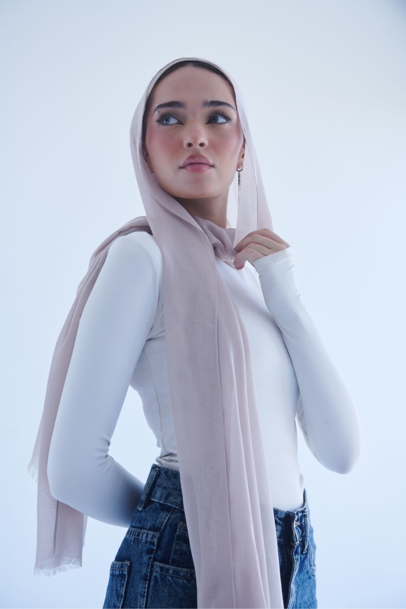 Plain linen Light nude